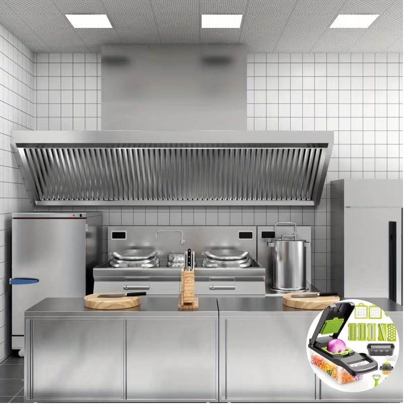 Vegetable Chopper, Multi-Functional Design,